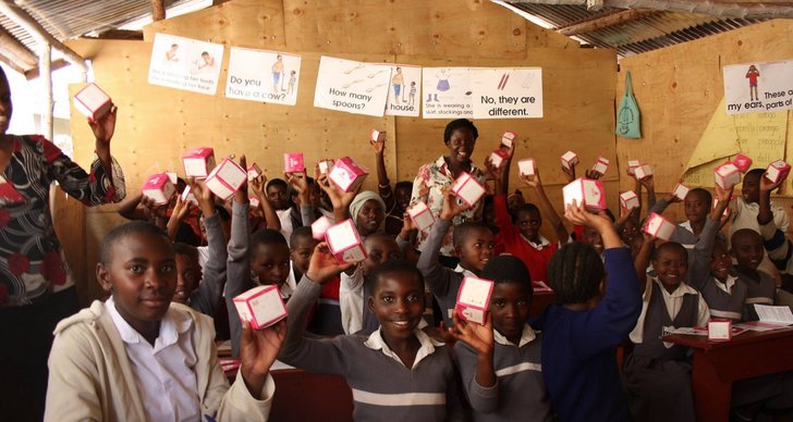 menstruation, Uganda, Projekt, Välgörenhet
